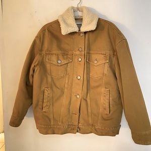 Other Stories Sherpa lined Jean jacket - sz 2